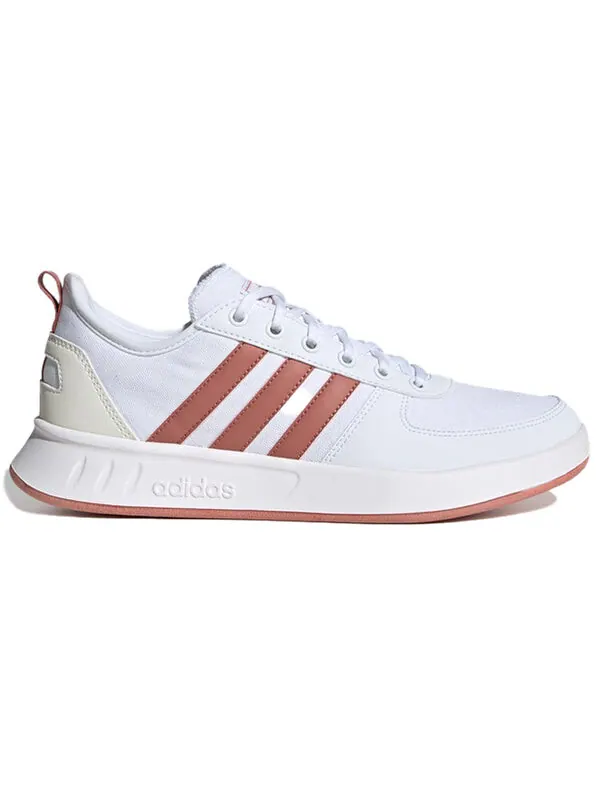 Кроссовки court80s white/pink Adidas — изображение 2 из 4, белый/розовый