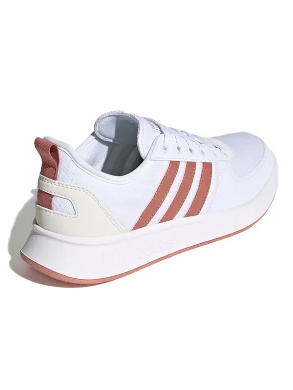 Кроссовки court80s white/pink Adidas — изображение 4 из 4, белый/розовый