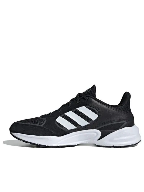 Кроссовки shoes running sport trainer retro street valasion 90's sneaker 'black white' Adidas — изображение 1 из 4