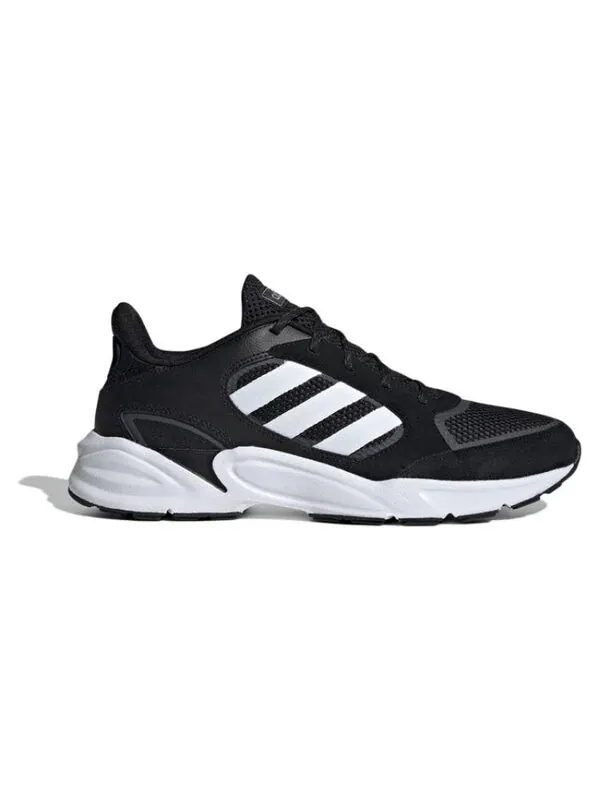 Кроссовки shoes running sport trainer retro street valasion 90's sneaker 'black white' Adidas — изображение 2 из 4