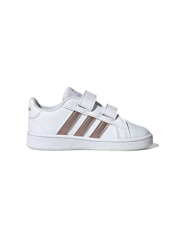 Кроссовки neo grand court Adidas — изображение 2 из 4, белый