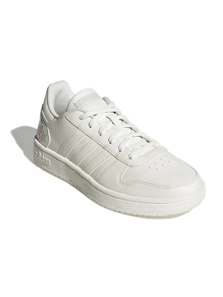 Баскетбольные кроссовки Hoops 2.0 Vintage женские с низким верхом белого цвета Adidas Neo — изображение 3 из 7