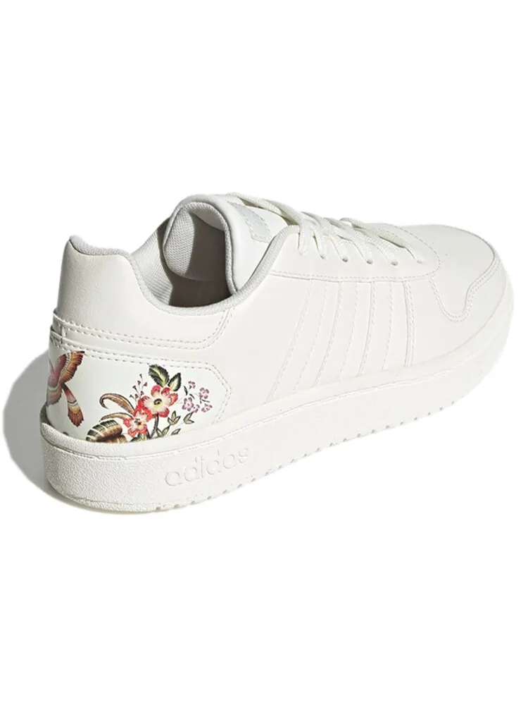Баскетбольные кроссовки Hoops 2.0 Vintage женские с низким верхом белого цвета Adidas Neo — изображение 4 из 7