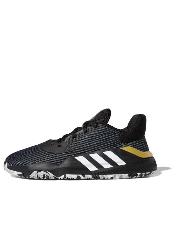 Кроссовки pro bounce 2019 низкие Adidas — изображение 1 из 4, черный