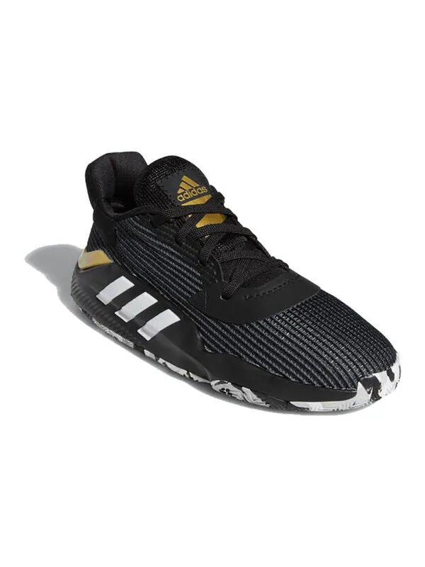 Кроссовки pro bounce 2019 низкие Adidas — изображение 2 из 4, черный
