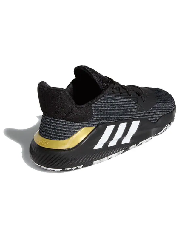 Кроссовки pro bounce 2019 низкие Adidas — изображение 3 из 4, черный