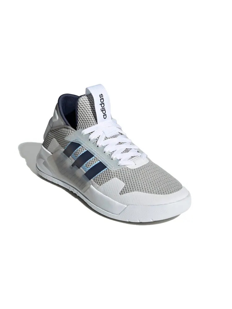 BBALL90S Кроссовки Lifestyle женские с низким верхом серые/белые/синие Adidas Neo — изображение 3 из 7