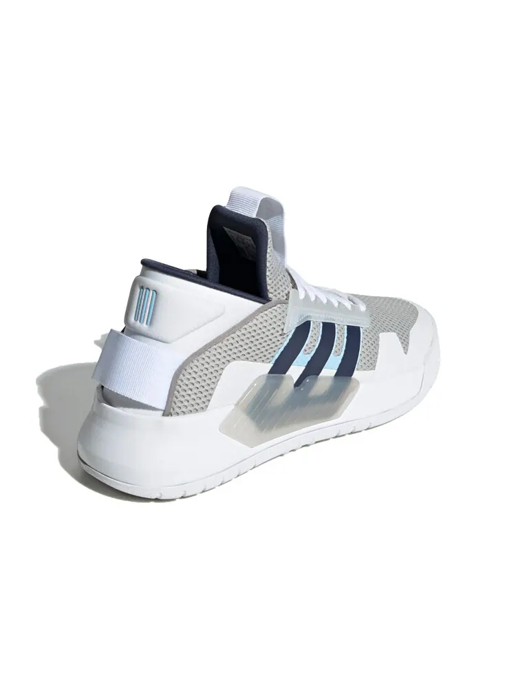 BBALL90S Кроссовки Lifestyle женские с низким верхом серые/белые/синие Adidas Neo — изображение 4 из 7