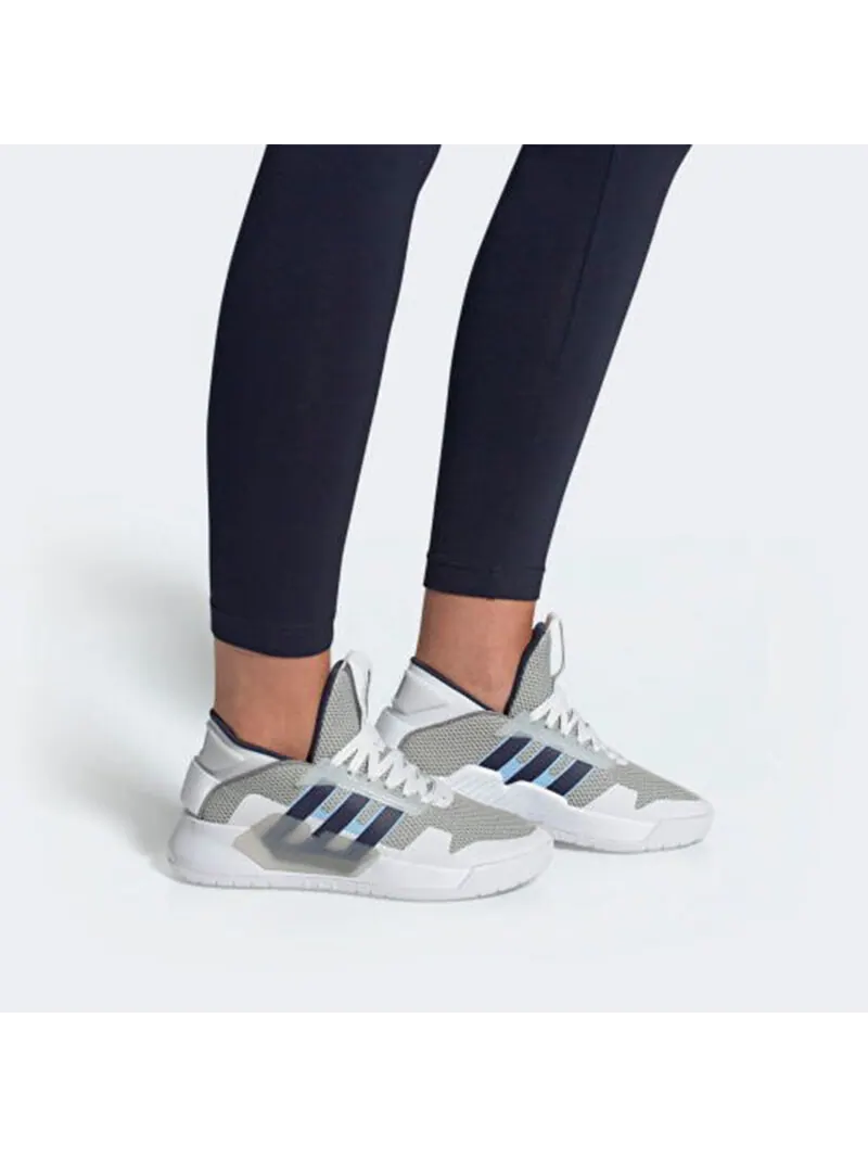 BBALL90S Кроссовки Lifestyle женские с низким верхом серые/белые/синие Adidas Neo — изображение 7 из 7