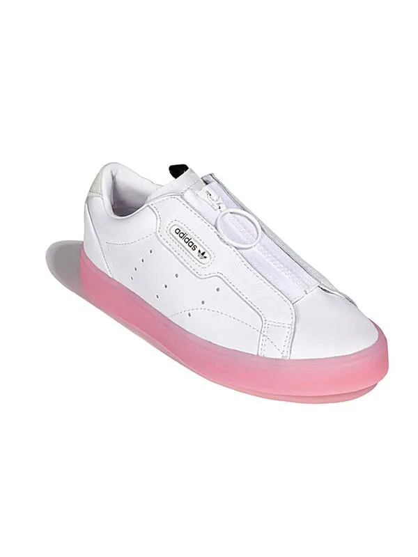 Кроссовки оригиналы гладкие z Adidas — изображение 2 из 4, белый/розовый