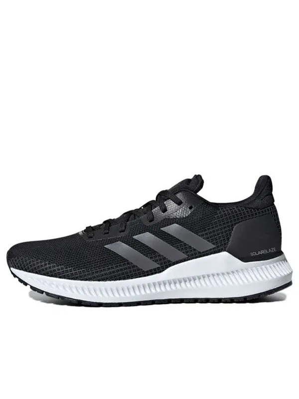Кроссовки Solar Blaze Black Adidas — изображение 1 из 4, черный/белый