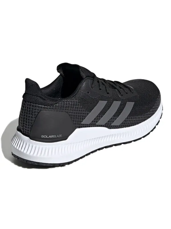 Кроссовки Solar Blaze Black Adidas — изображение 4 из 4, черный/белый