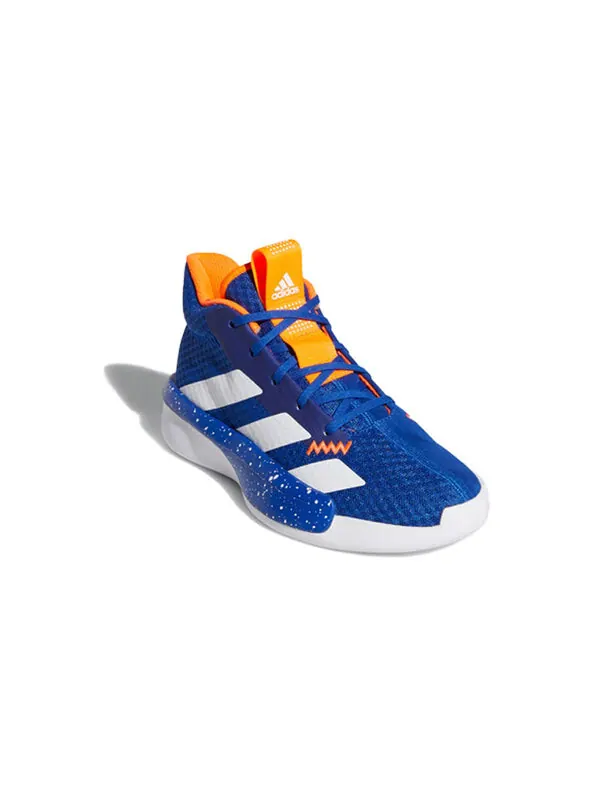 Кроссовки pro next 2019 j Adidas — изображение 3 из 4, синий/белый/оранжевый