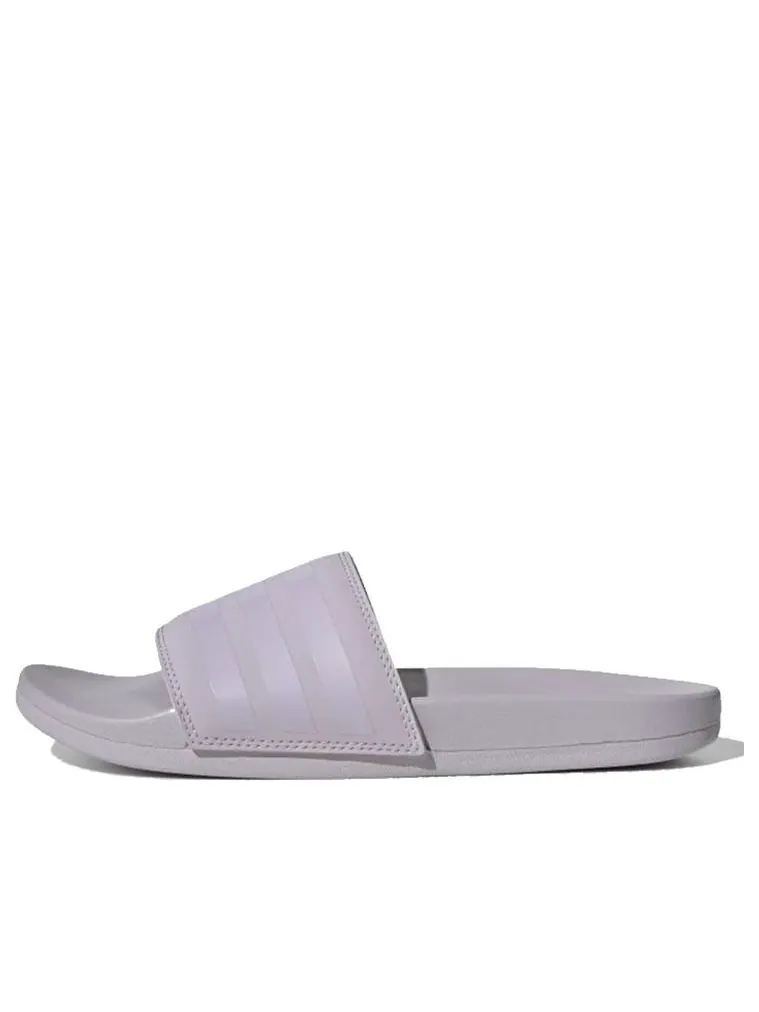 Слипоны (WMNS) adidas Adilette Comfort Slides 'Mauve' EF0859 — изображение 1 из 5, сирень