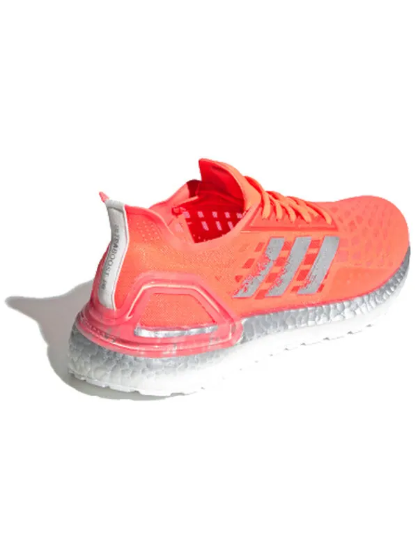 Кроссовки ультрабуст пб Adidas — изображение 3 из 4, серебристый/оранжевый