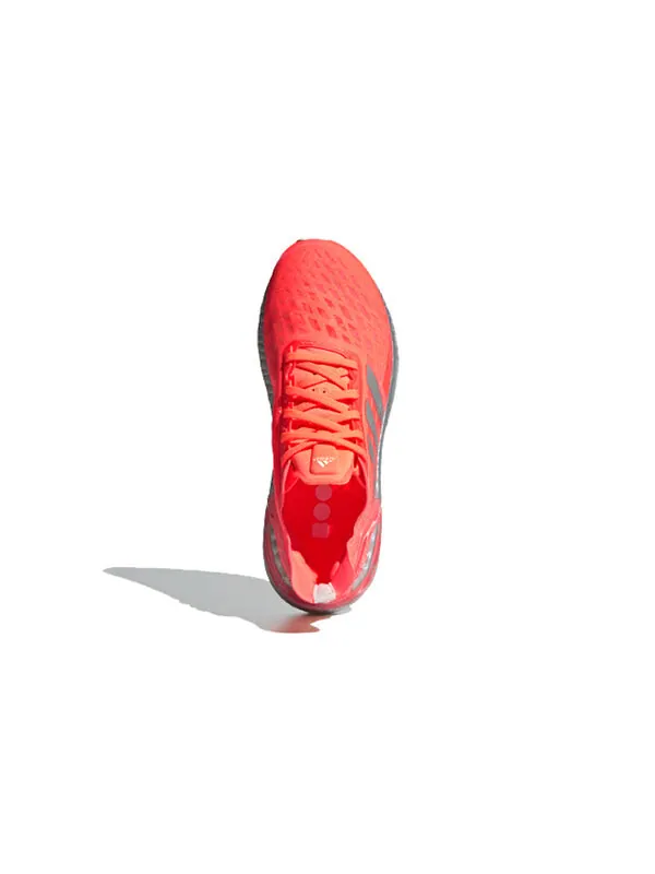 Кроссовки ультрабуст пб Adidas — изображение 4 из 4, серебристый/оранжевый
