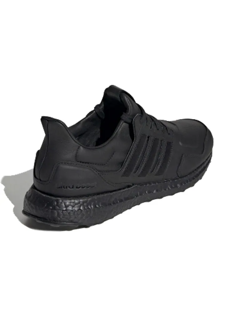 Беговые кроссовки adidas UltraBoost Leather 'Core Black' — изображение 3 из 5, черный