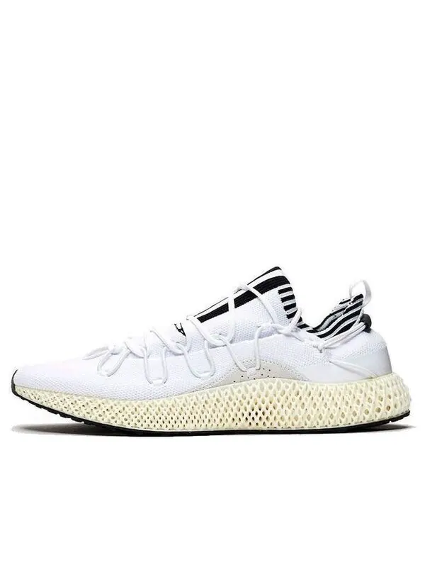 Кроссовки y-3 runner 4d ii 'core white' Adidas — изображение 1 из 4, белый