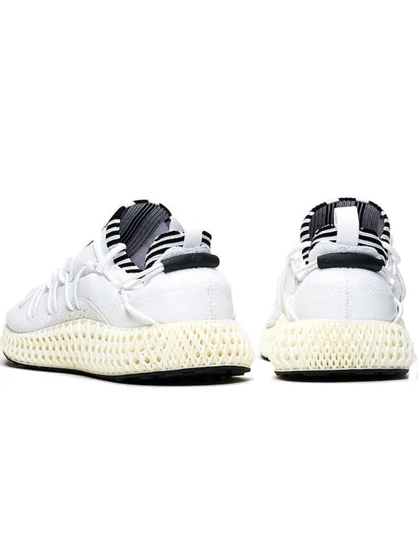 Кроссовки y-3 runner 4d ii 'core white' Adidas — изображение 4 из 4, белый