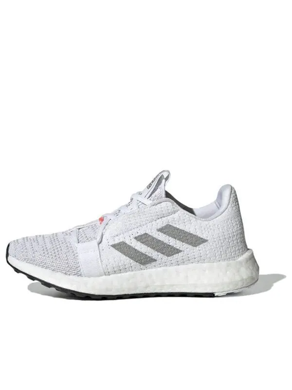 Кроссовки senseboost go j Adidas — изображение 1 из 4, белый/серый