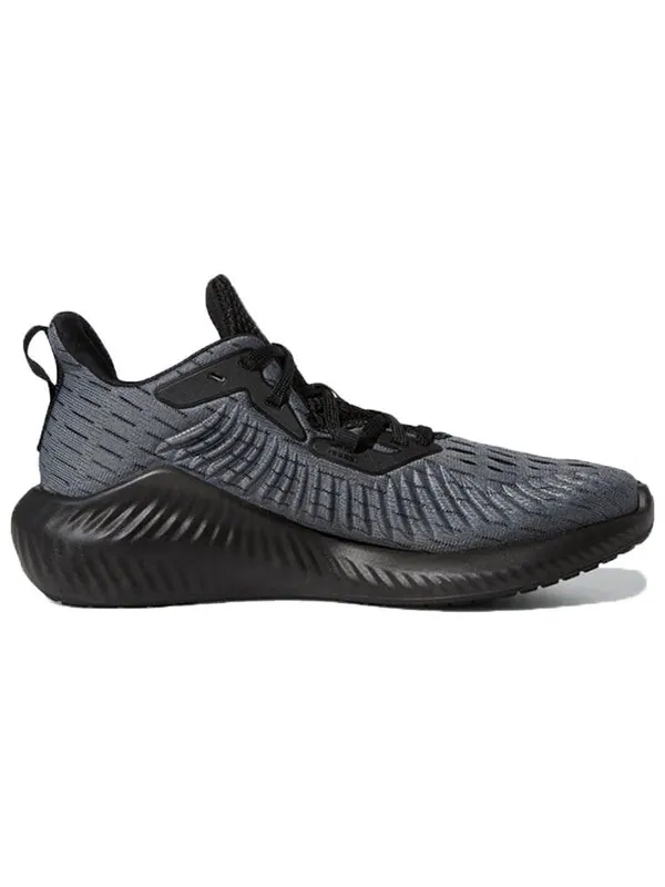 Кроссовки alphabounce plus j Adidas — изображение 2 из 4, черный