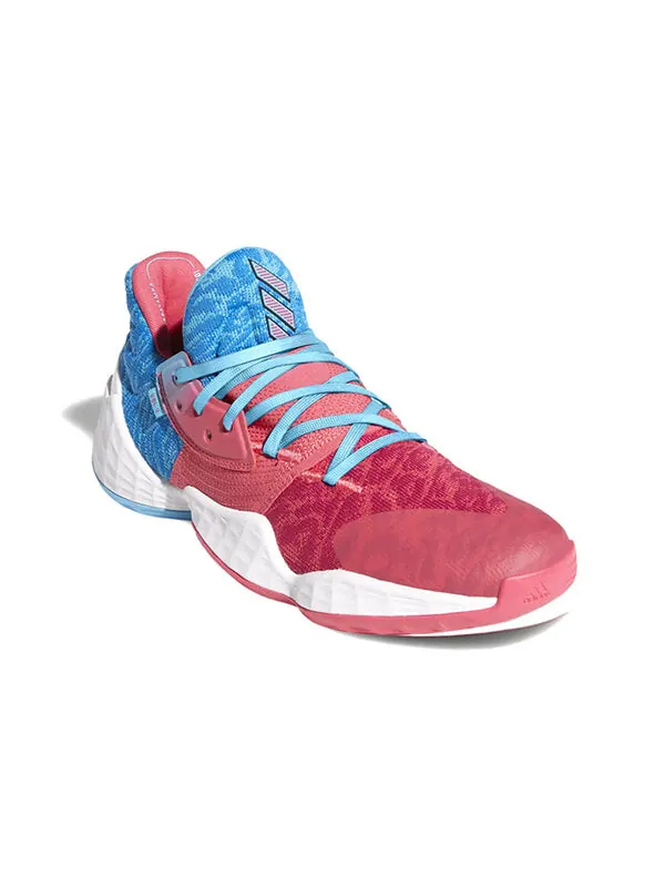 Кроссовки Harden Vol. 4 Adidas — изображение 2 из 4, красный/синий