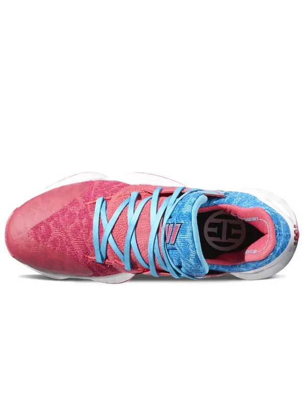 Кроссовки Harden Vol. 4 Adidas — изображение 3 из 4, красный/синий