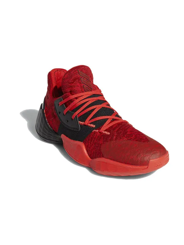 Кроссовки Harden Vol. 4 Adidas — изображение 2 из 4, красный