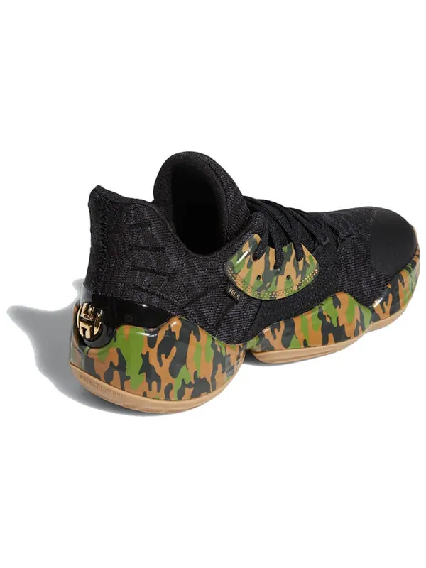 Кроссовки Harden Vol. 4 Adidas — изображение 3 из 4, черный