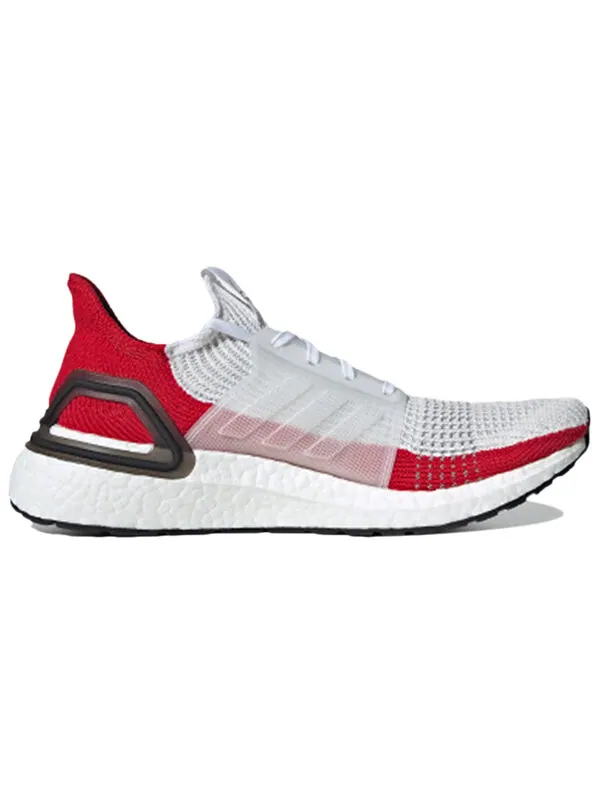 Кроссовки ультрабуст 19 Adidas — изображение 2 из 4, белый/красный