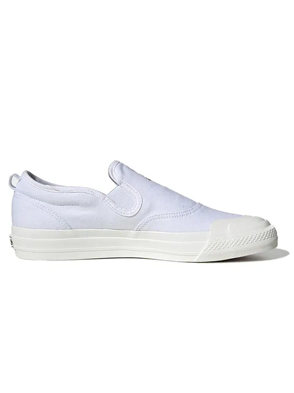 Кроссовки nizza rf slip on Adidas — изображение 2 из 4, белый/белый/белый