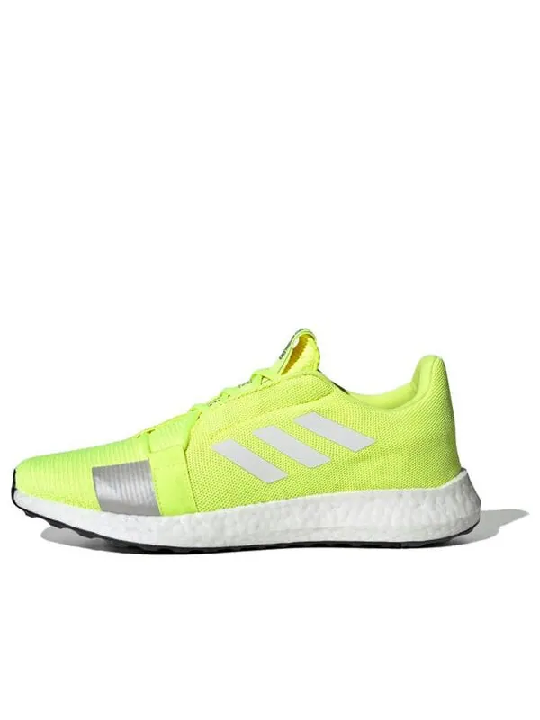 Кроссовки senseboost go 'solar yellow grey' Adidas — изображение 1 из 4, желтый
