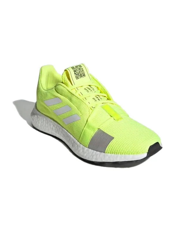 Кроссовки senseboost go 'solar yellow grey' Adidas — изображение 3 из 4, желтый