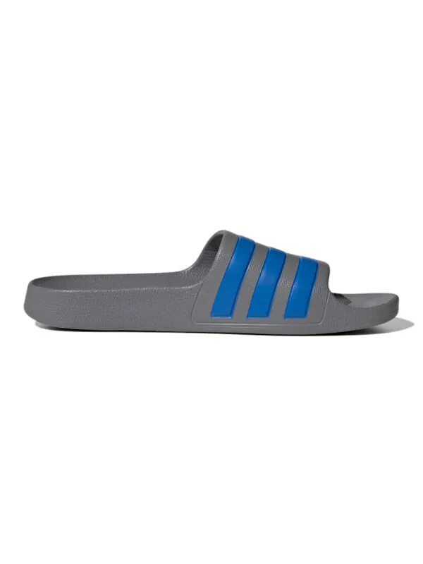 Тапочки adidas Adilette Aqua K Grey/Blue — изображение 2 из 4, серый/синий