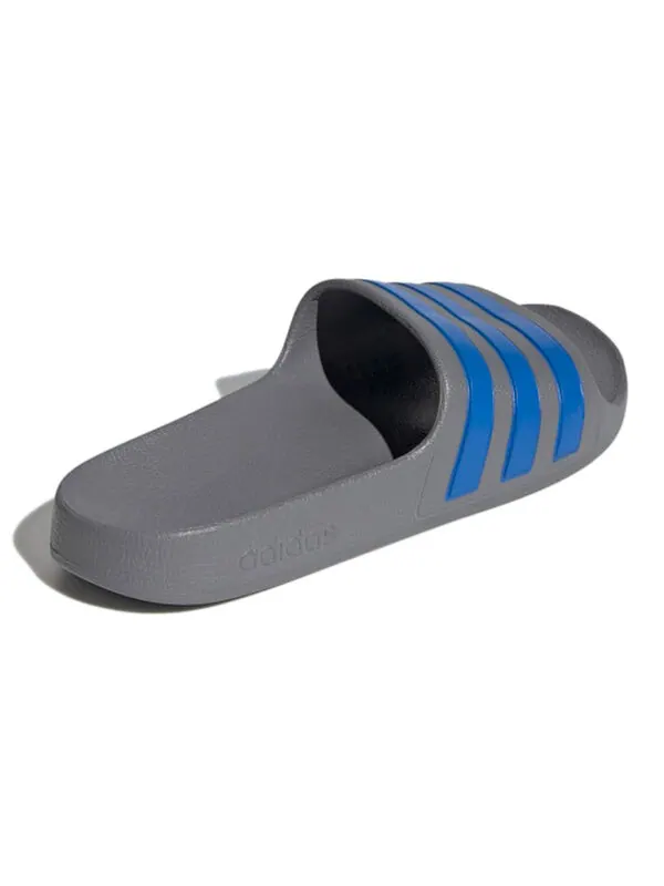 Тапочки adidas Adilette Aqua K Grey/Blue — изображение 4 из 4, серый/синий