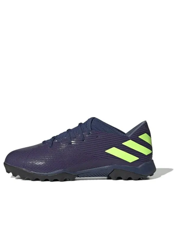 Кроссовки x messi nemeziz 19.3 tf Adidas — изображение 1 из 4, фиолетовый/зеленый