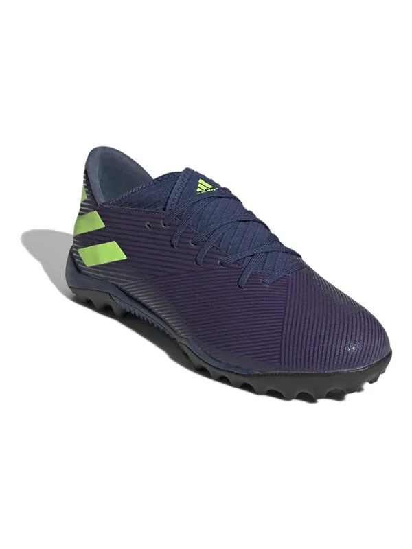 Кроссовки x messi nemeziz 19.3 tf Adidas — изображение 2 из 4, фиолетовый/зеленый