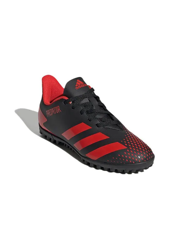 Кроссовки Predator 20.4 tf turf j Adidas — изображение 3 из 4, черный/красный