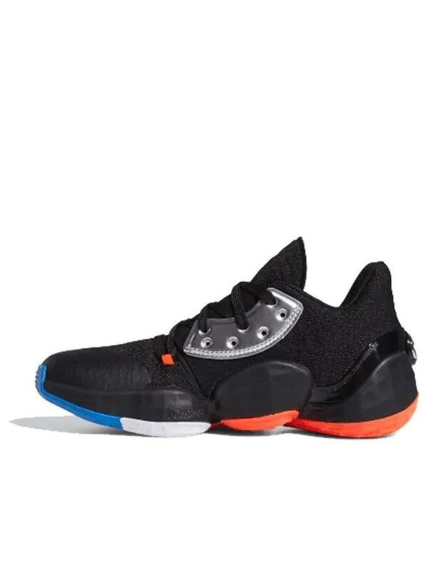 Кроссовки Harden Vol. 4 Большие дети Adidas — изображение 1 из 4, черный
