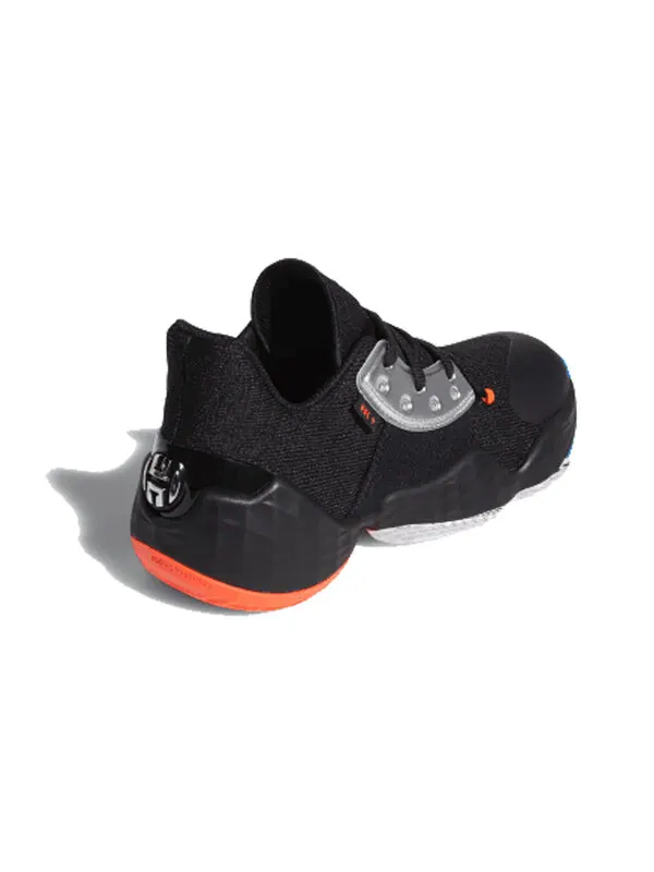 Кроссовки Harden Vol. 4 Большие дети Adidas — изображение 4 из 4, черный