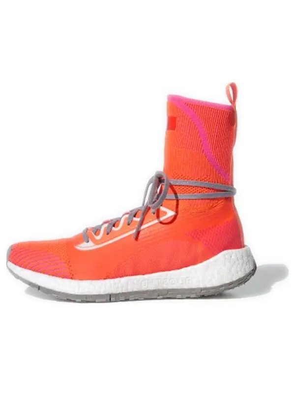 Кроссовки stella mccartney x pulseboost hd mid Adidas — изображение 1 из 4, оранжевый