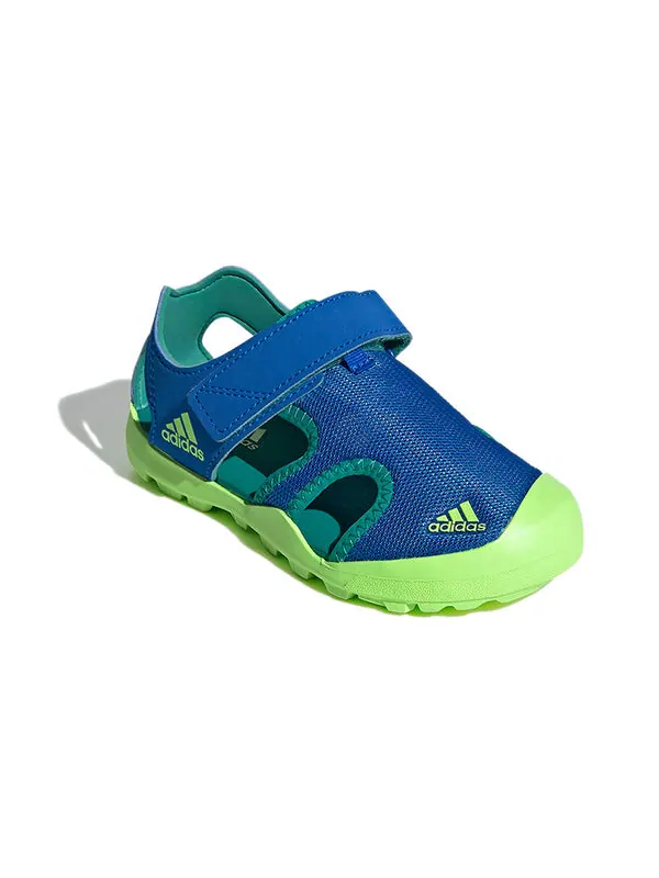 Сандалии terrex captain toey k velcro outdoor flat heel colorblock sports blue green sandals Adidas — изображение 3 из 4