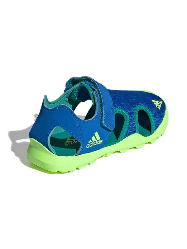 Сандалии terrex captain toey k velcro outdoor flat heel colorblock sports blue green sandals Adidas — изображение 4 из 4