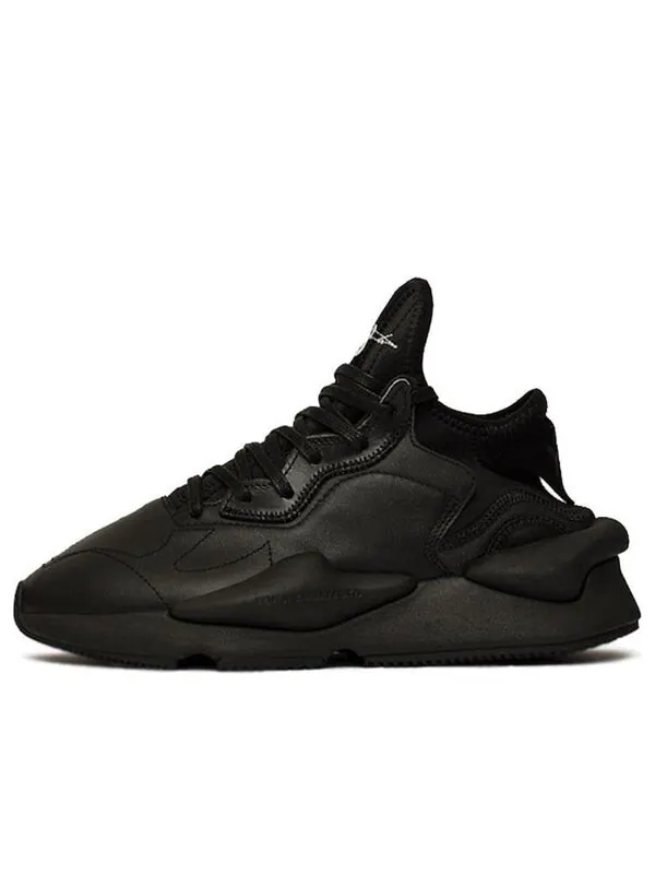 Кроссовки y-3 kaiwa 'core black' Adidas — изображение 1 из 4, черный