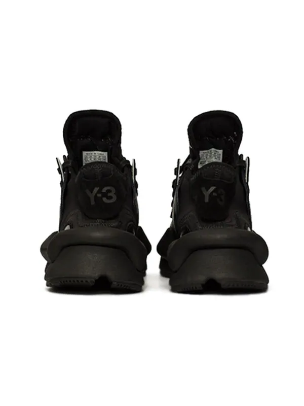 Кроссовки y-3 kaiwa 'core black' Adidas — изображение 4 из 4, черный