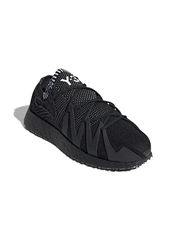 Кроссовки y-3 raito racer 'black' Adidas — изображение 3 из 4, черный