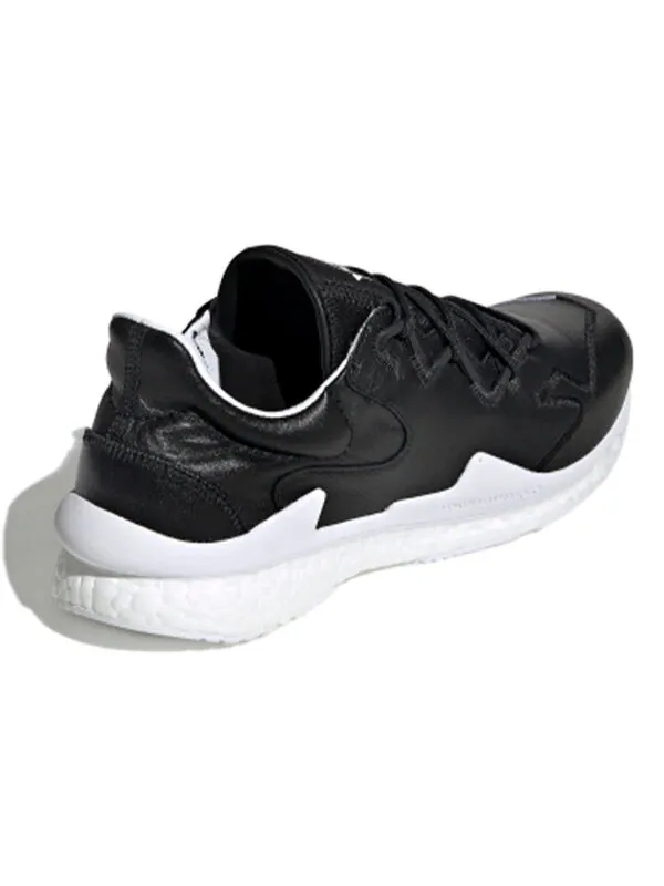 Кроссовки Adidas Y-3 Adizero Runner 'Leather Black' — изображение 4 из 4, черный/белый