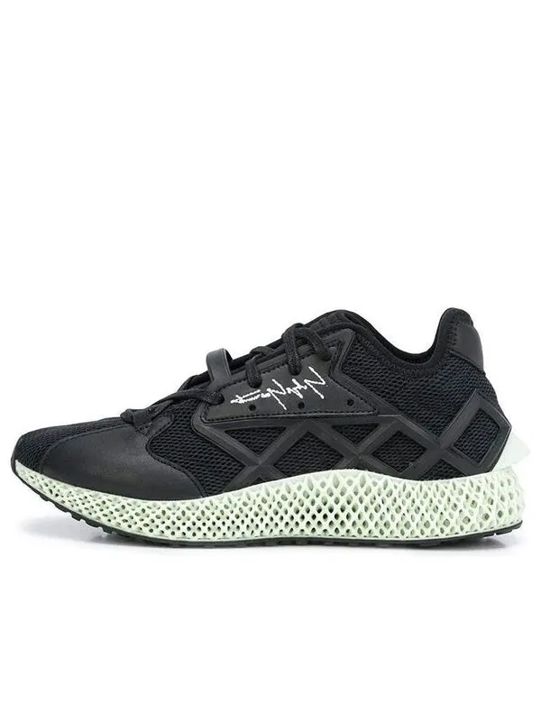Кроссовки y-3 runner 4d 'core black' Adidas — изображение 1 из 4, черный