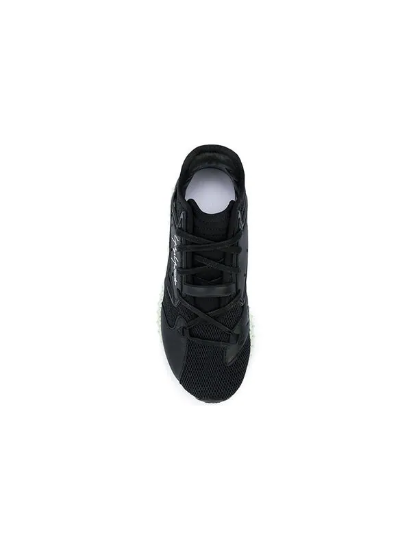 Кроссовки y-3 runner 4d 'core black' Adidas — изображение 3 из 4, черный