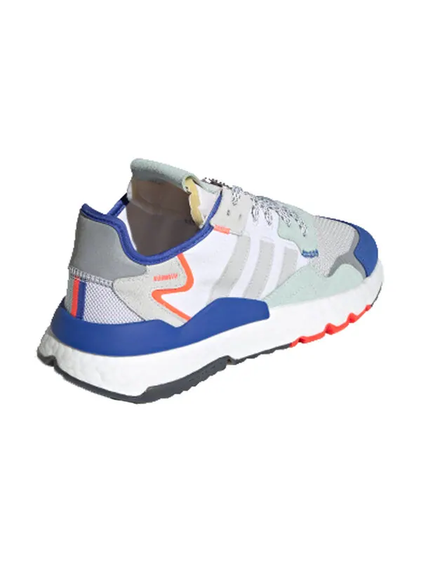 Кроссовки оригинальные nite jogger Adidas — изображение 4 из 4, синий/серый